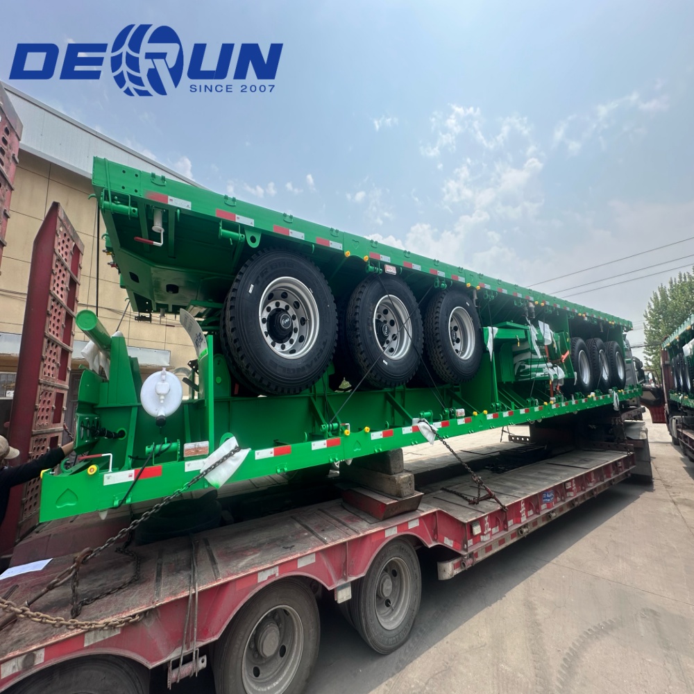 DERUN 4 бірлік үш дана жүк көлігінің тамшысын алжидке жіберілді