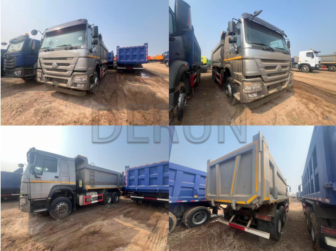 SINOTRUK HOWO 6x4 самосвал Алжирге сәтті жөнелтілді