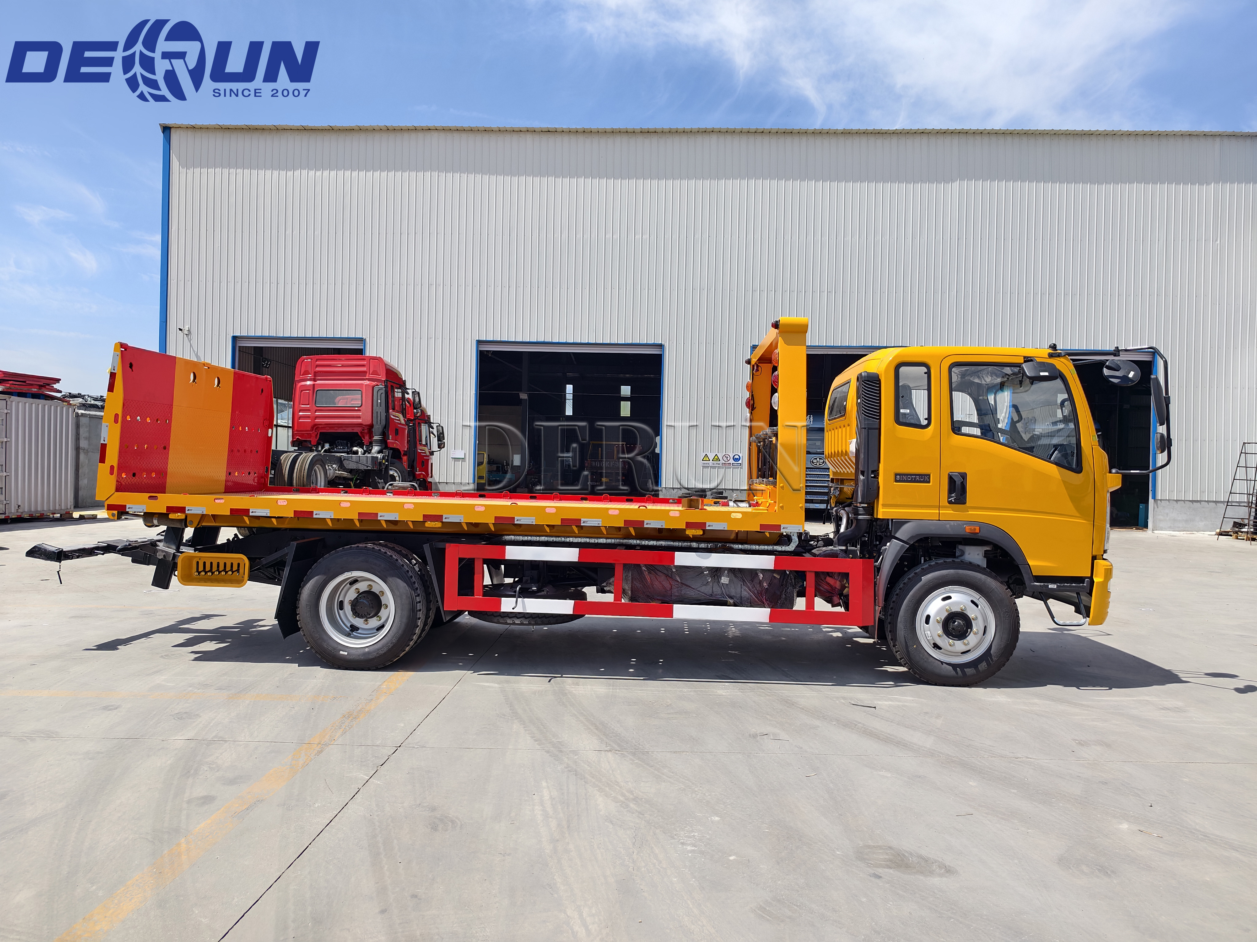 Sinotruk HOWO 4x2 Wrecker Truck Никарагуаға жөнелтіледі