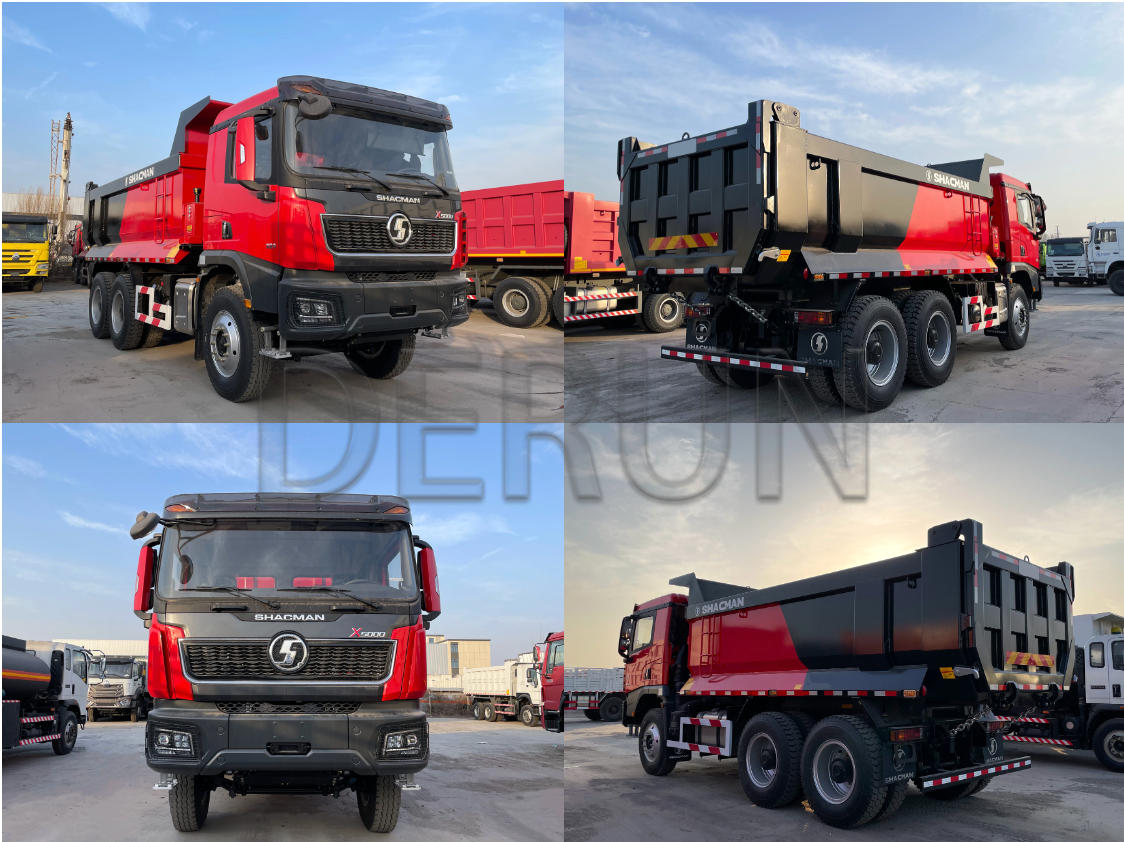 SHACMAN X5000 6x4 самосвал Перуга экспорттау