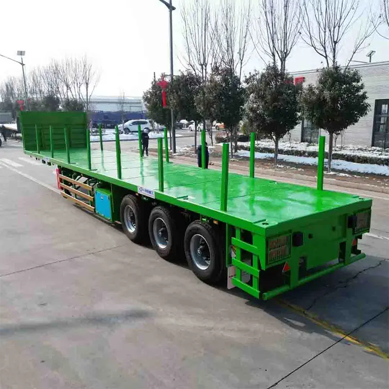 Орталық Азияға арналған 40 FT жасалған жартылай тіркеме