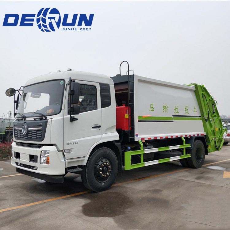 Dongfeng 4x2 алты доңғалақты қоқыс жәшігі