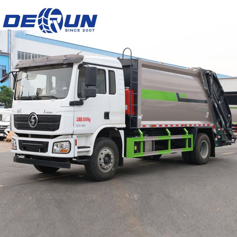 Shacman x9 4x2 L3000 қоқыс құралы компрессоры ашық жүк көлігі