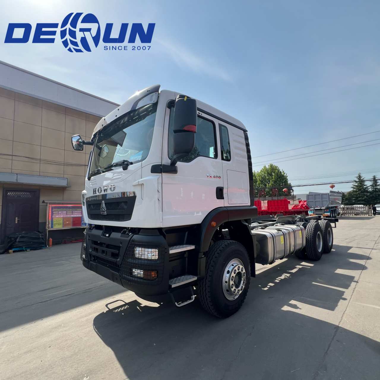 Sinotruk 6x4 TX 6x4 TX Эфиопияға арналған жүк көлігі