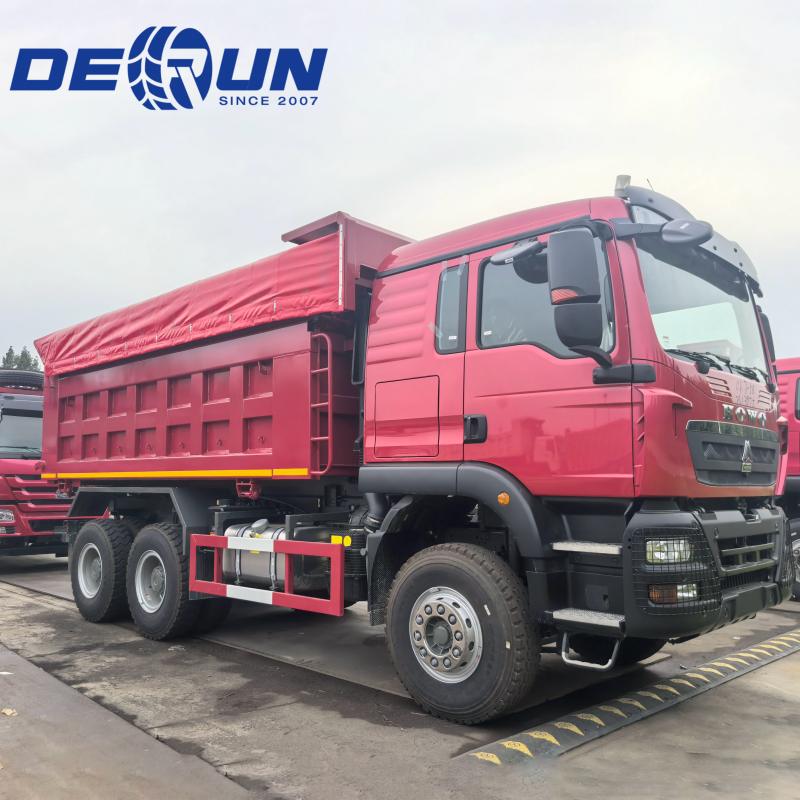 Sinotruk Howo TX 6x4 336hp Эфиопия және Джибутиге арналған жүк көлігі